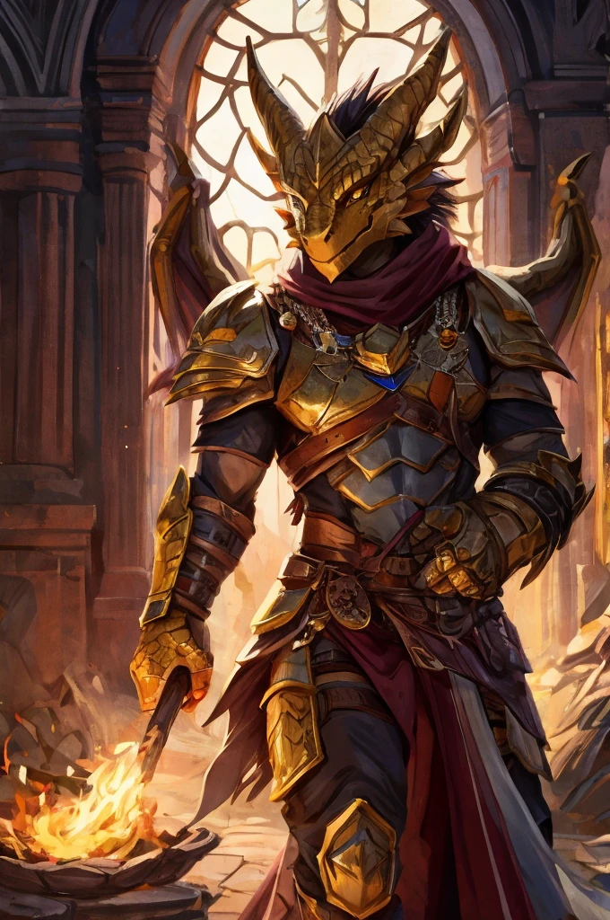 golden dragonborn