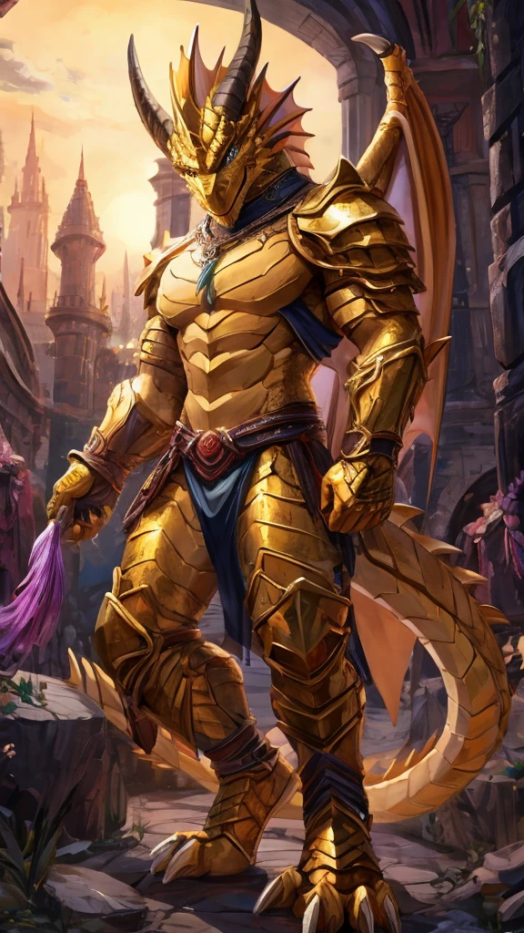 golden dragonborn