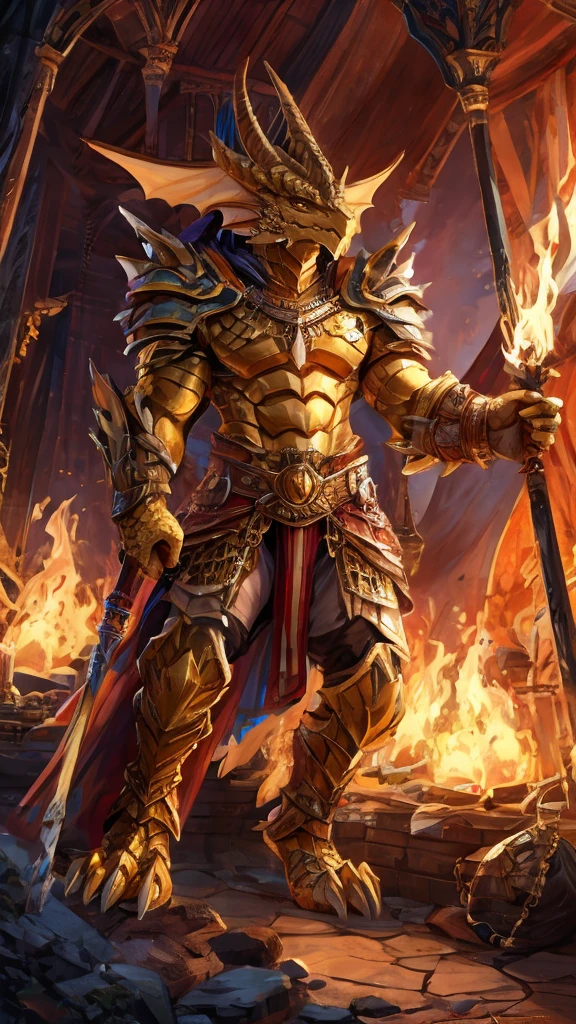 golden dragonborn