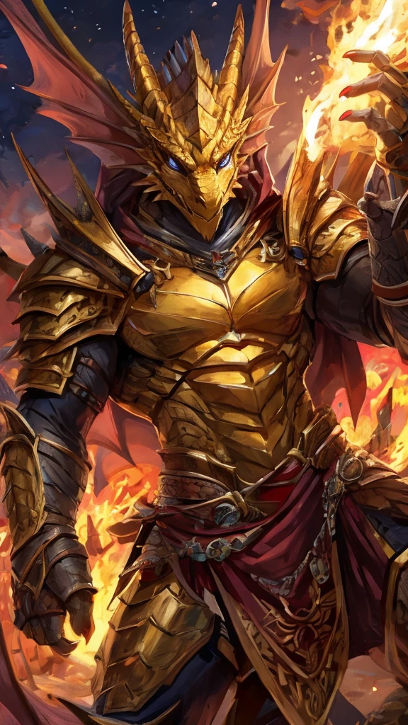golden dragonborn