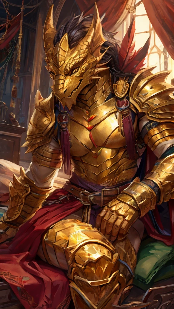golden dragonborn