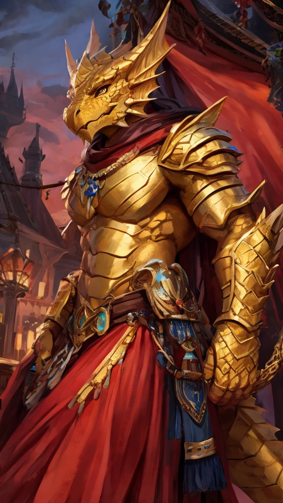 golden dragonborn