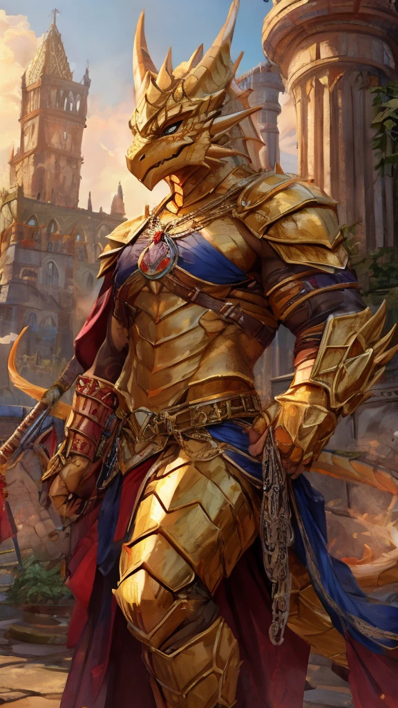 golden dragonborn
