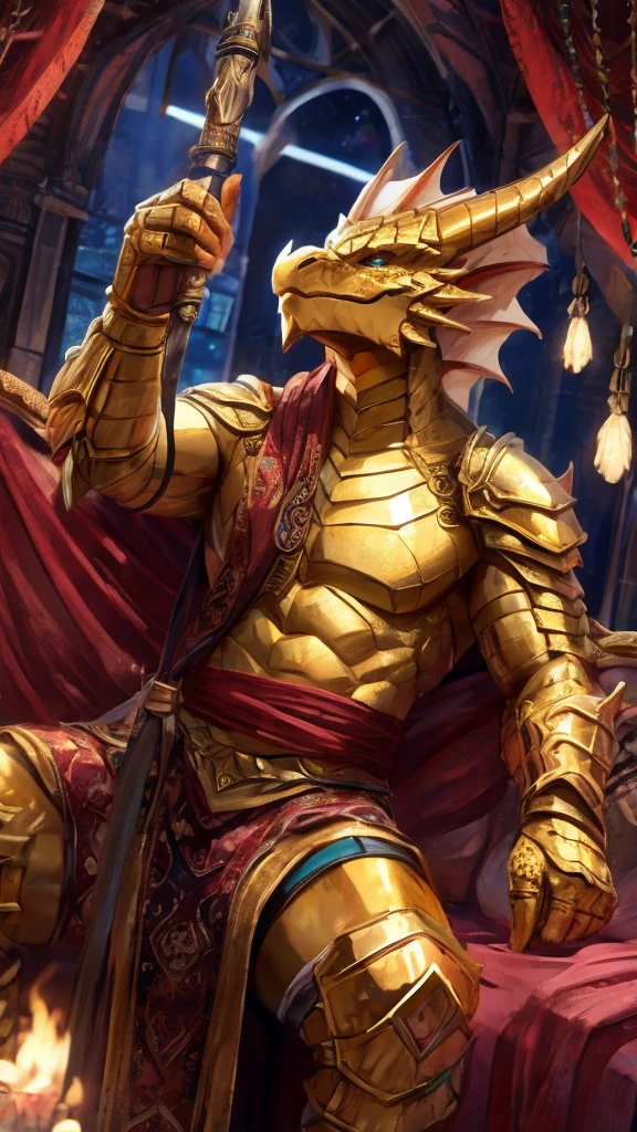 golden dragonborn