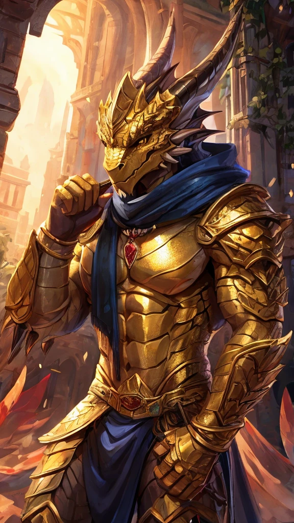 golden dragonborn