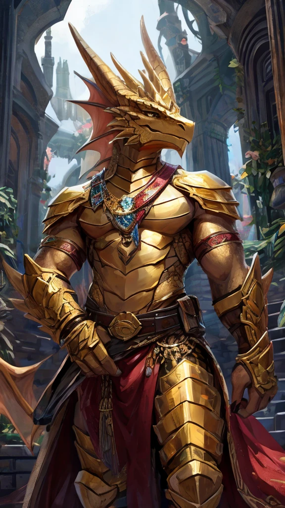 golden dragonborn