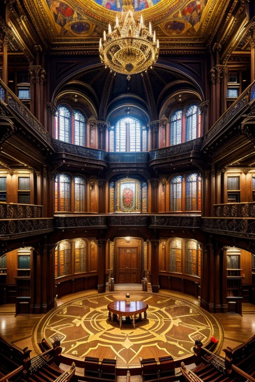 ((Best Quality)), ((Masterpiece)), (detailed), the holy sanctorum of doctor strange ((fancy song in new york city))_(large three-story house)