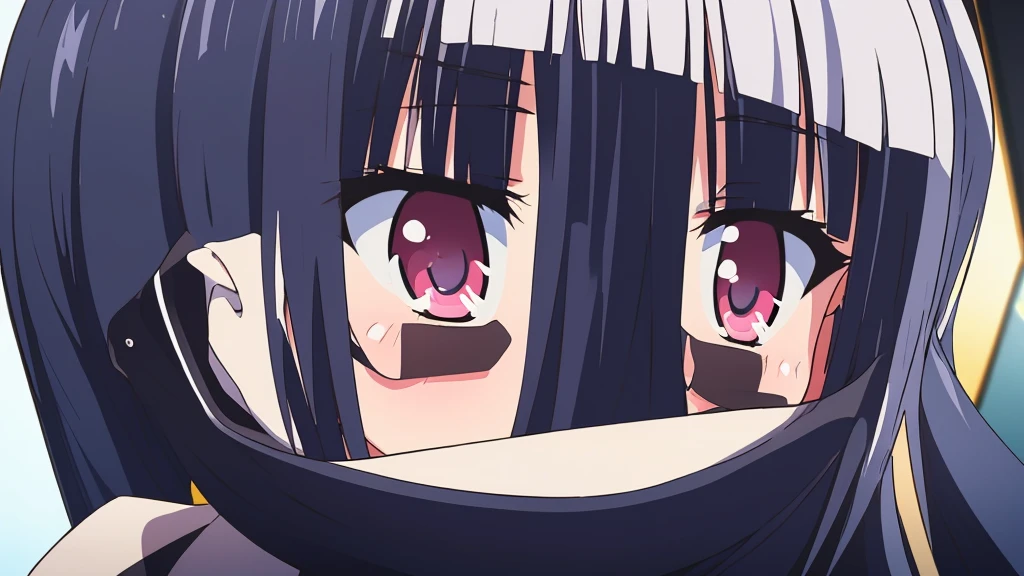 1 beautiful girl, great image quality with lots of detail, ray tracing, in a navy sailor , long stockings, blue eyes, white hair, , in a neon room, PC gaming, perfect anatomy, 