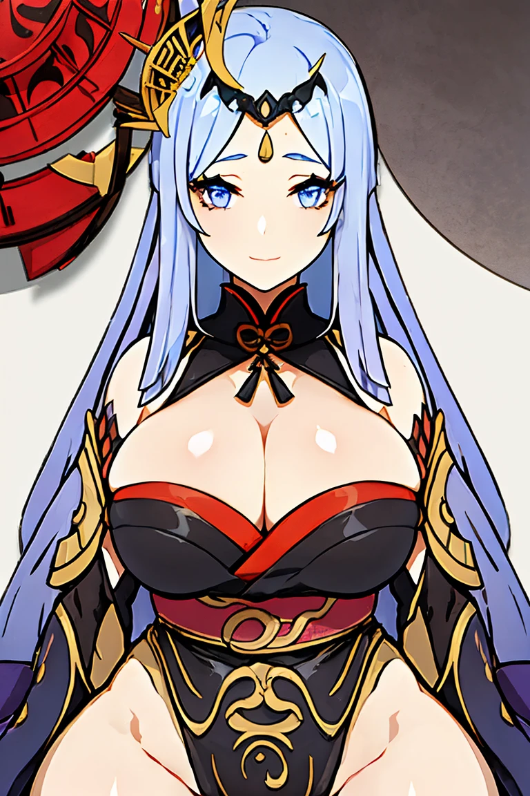 ((Amaterasu)), ((sultry body, winding, thick, extremely beautiful woman, hourglass illustration, breasts big, huge ass , big-ass)),((40 years old woman、facial wrinkles))(shiny hair, Medium Short, wavy), (beautiful eyes, alabaster pale skin, tatoo), ((camel toe)), (Detailed and thick), ((perfect woman image)), (Seios huge asss que estão prestes a explodir、large and drooping breasts), plumpness, thick waist, soft belly. work of art, highest quallity, ((realisitic)), ((1 person)), 8 k quality, Very delicate and beautiful, Official artwork with attention to detail, highly detailed hands, digitl art, hyper details, top fade, black fantasy. (beautiful eyes detalhados, beautiful detailed lips, Highly Detailed Eyes and Face, long eyelashes), (sensual curves,Get on all fours in bed,show cleavage,ssmile, sensuous), (tight slit, camel toe, pubic hair, vulva) Create a captivating visual representation of Amaterasu with a winding, voluptuous physique that accentuates her hourglass illustration. Emphasizes plump breasts and H-shaped bulge, Prominent buttocks, maintain an attractive aura. she has a charming presence, Her body decorated with a unique blend of abstract and realisitic designs. gazing at viewer,((ancient japanese atmosphere))、wearing a thin decorated veil、She wears a luxurious tiara with sparkling jewels..