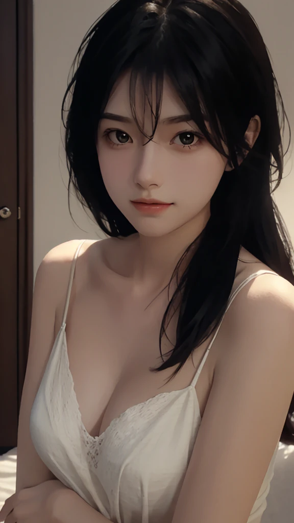 Realistic photo,soft focus,fine lights and shadow,beautiful girl