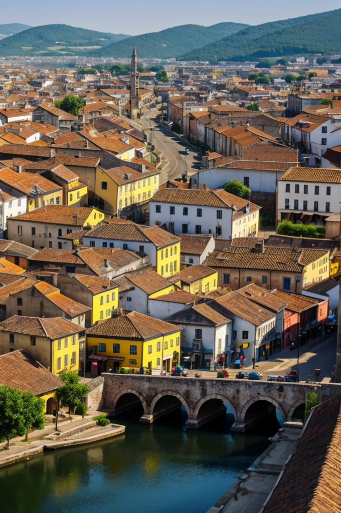 Old but pretty town