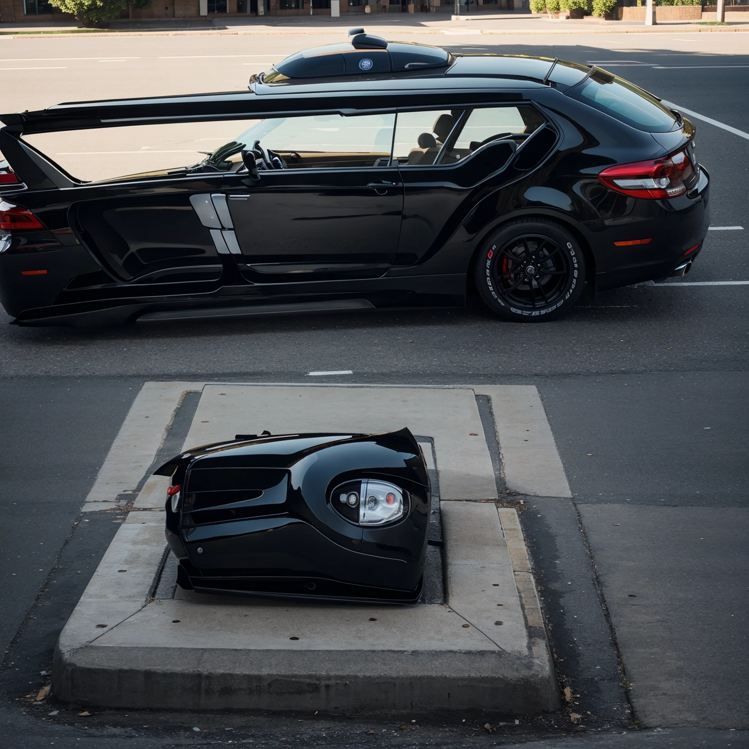 2d car profile pixelart