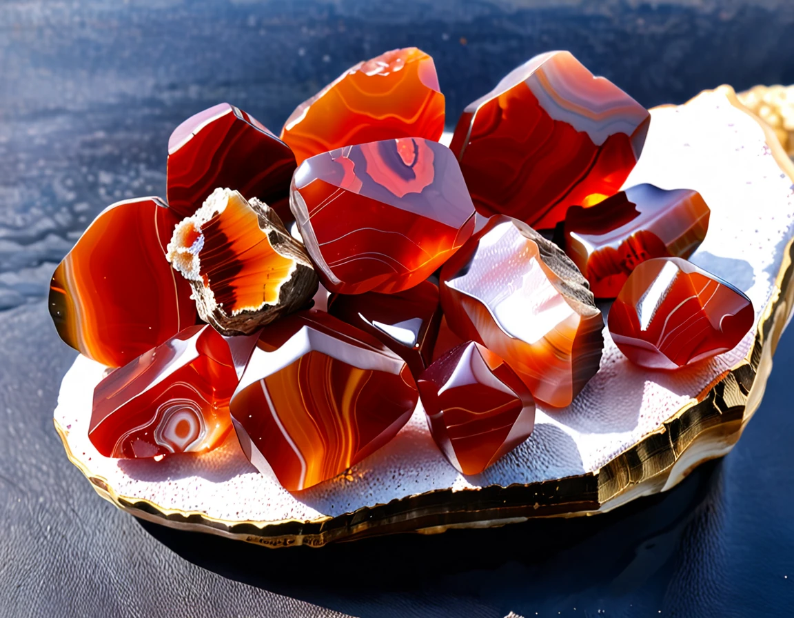 Red Agate Rough