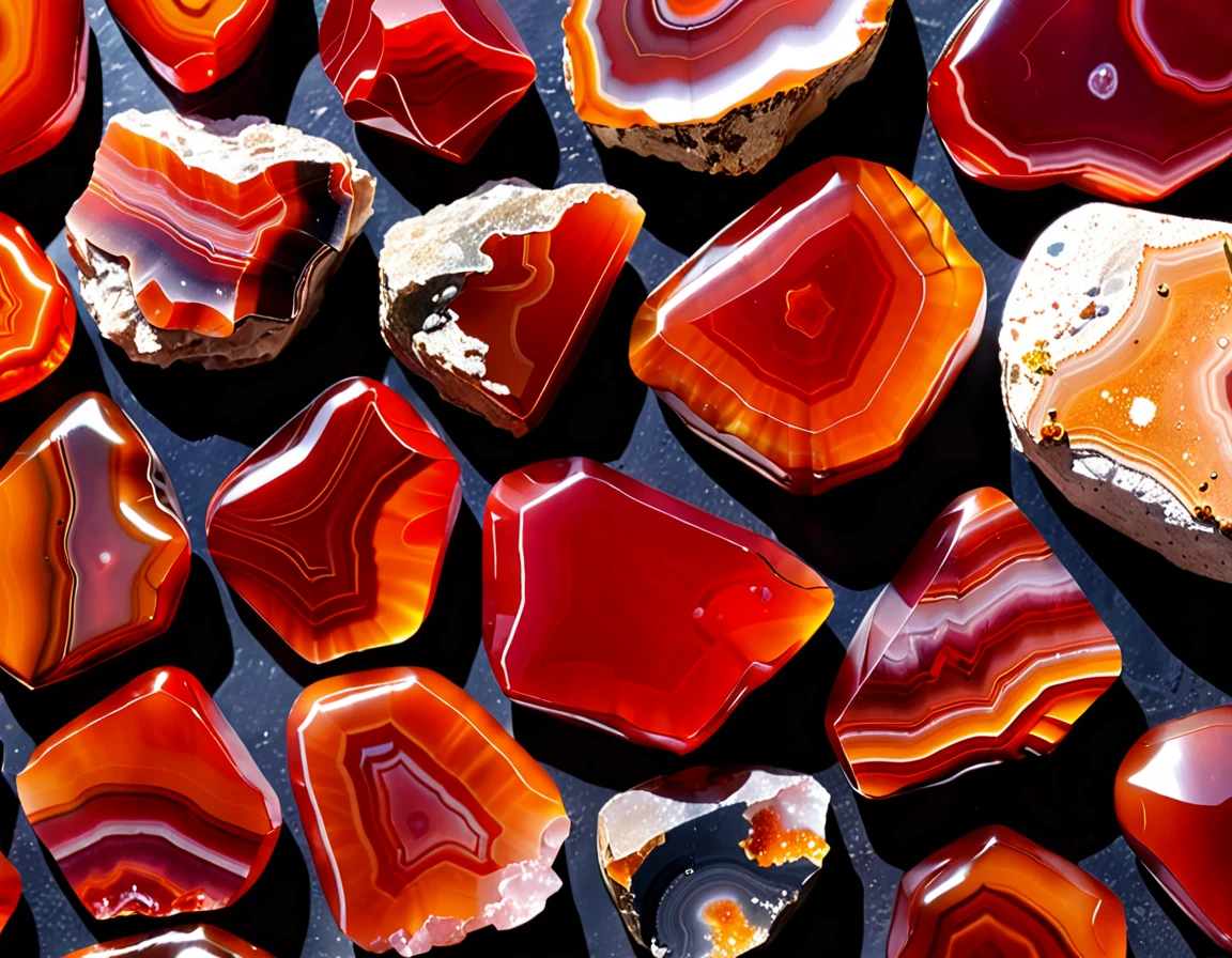 Red Agate Rough