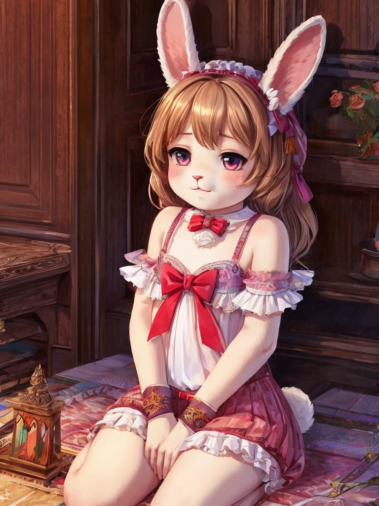libido , Itchy , (Lonely loli:0.8) , Clothing erotica , bunny , Seduce