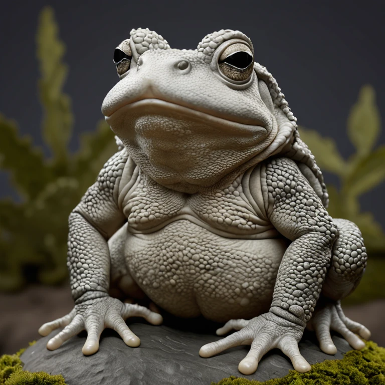 8k, masterpiece, best quality, realistic, higly detailed, anthropomorphic toad-like, male, gray skin, afro silver hair, humanoid toad, anthropomorphic toad-like, anthropomorphic toad-like, anthropomorphic toad-like,
