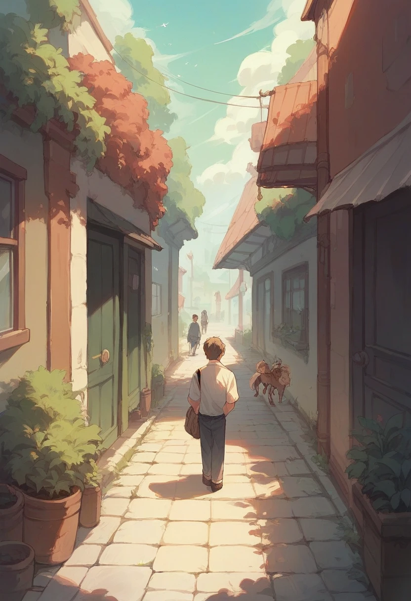 Image of a couple going for a walk with their children