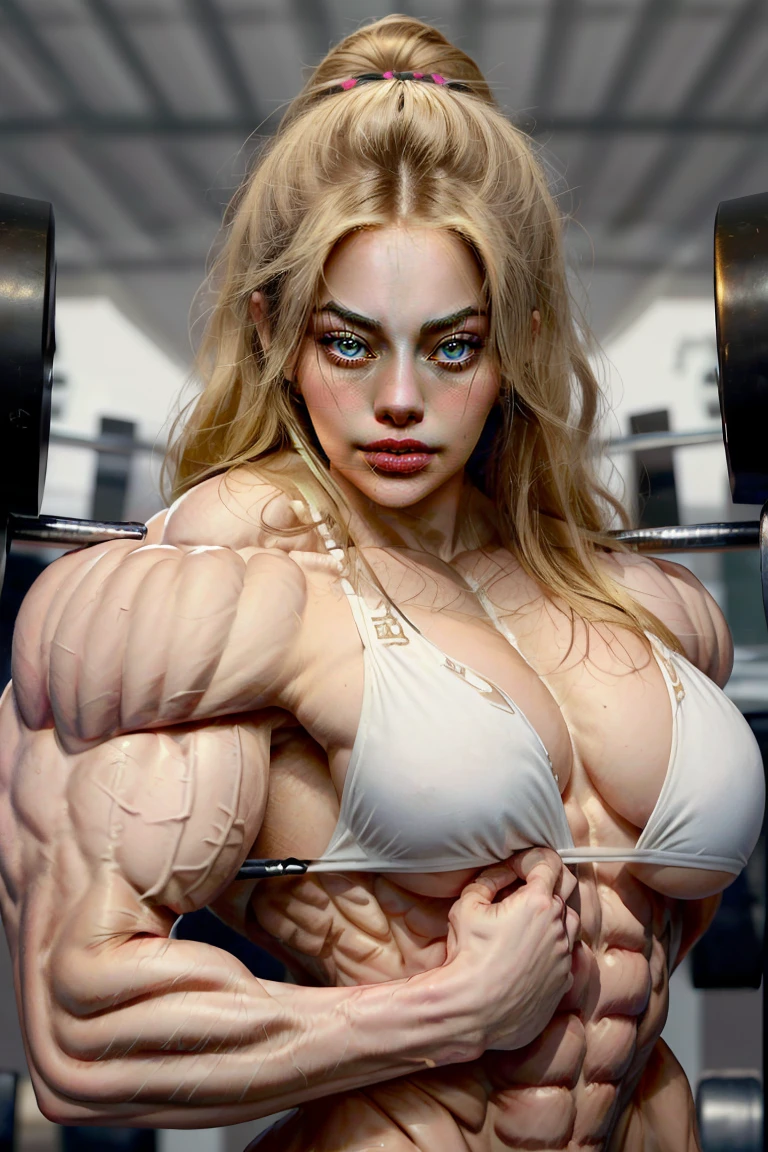 (2 girls body builders:1.6), ((masterpiece)), best quality, ultra-detailed:1.7, finely detail, high resolution:1.6, perfect dynamic composition, beautiful detailed faces:1.77, blonde babes:1.88, perfect red lipstick, perfect makeup:1.8, short denim bikini , large breasts:1.4, lovely look:1.7, gorgeous face:1.6, defined muscles:1.4, beautiful faces:1.8, alessandra ambrossio, izabel goulart, Kate Upton, Gigi Hadid, candice swanpoel ,popped out dense veins on muscles:1.8, hyper detailed picture:1.4, 8k resolution: 1.7, flex muscles:1.3, hyper muscular body shape:1.42, photorealistic:1.5, realistic:1.6, face masterpiece:1.74, good and professional lighting on picture:1.38, Ukrainian-Moroccan muscle beauty goddess, masterpiece 22 years old Ariana Grande and  Jennifer Lopez as bodybuilders, extremely high resolution, hyper feminine beauty , hyper realistic texture , extra large , hyper muscularity, hyper vascularity, ass of titanium, muscles of steel, ripped body shape, ripped sexy ass with bikini, muscular ass , topless, kissing, good face details, hyper face detailing, doing sex, super romantic moment, hyper romantic, romantic kiss, nude females, perfect symmetrical face, sexy french kiss with tongues, serious muscle posing, exaggerated muscular body, extremely shredded, flexing and posing muscles as bodybuilder, exaggerated veins on biceps