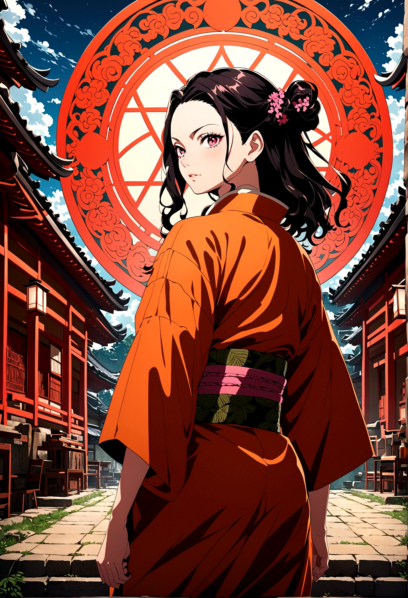 Demon Slayer, Kamado Nezuko, (Extremely detailed CG unity 8k wallpaper), The most beautiful works of art in the world,