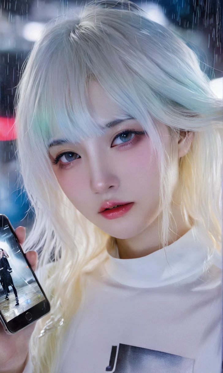((Best quality)), ((masterpiece)), (detailed:1.4), 3D, an image of a beautiful cyberpunk female,HDR (High Dynamic Range),Ray Tracing,NVIDIA RTX,Super-Resolution,Unreal 5,Subsurface scattering,PBR Texturing,Post-processing,Anisotropic Filtering,Depth-of-field,Maximum clarity and sharpness,Multi-layered textures,Albedo and Specular maps,Surface shading,Accurate simulation of light-material interaction,Perfect proportions,Octane Render,Two-tone lighting,Wide aperture,Low ISO,White balance,Rule of thirds,8K RAW,