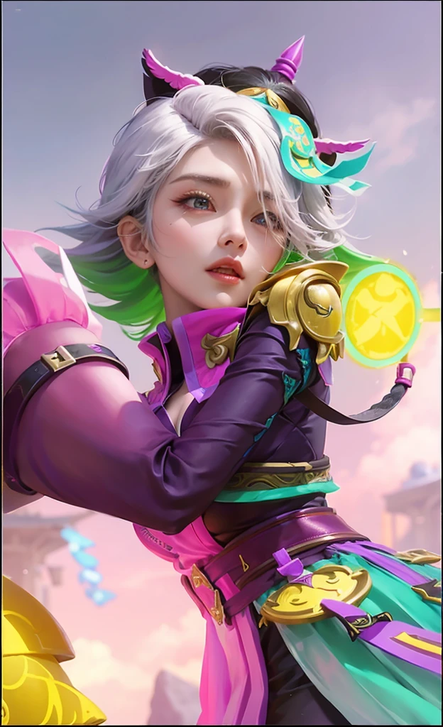 a close up of a woman with a purple and black costume, shadowbringers cinematic, 4 k detail fantasy, a beautiful fantasy empress, game cg, xianxia fantasy, xianxia hero, 2. 5 d cgi anime fantasy artwork, cinematic goddess close shot, ruan jia and artgerm, wow 4 k detail fantasy, hyperdetailed fantasy character