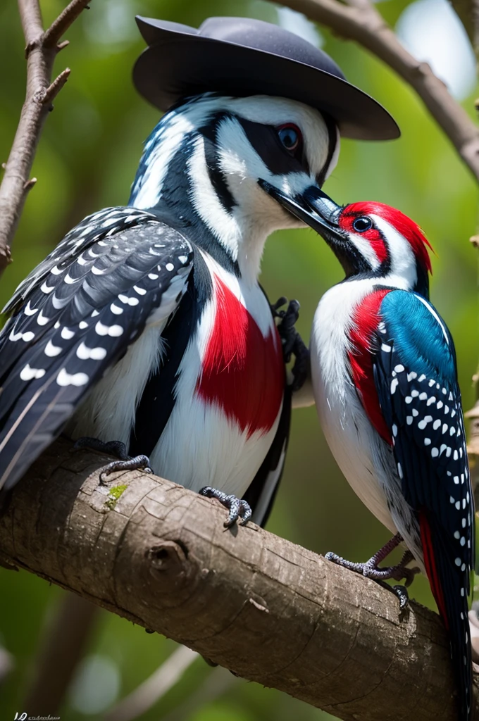 Leôncio do Woodpecker smoking 