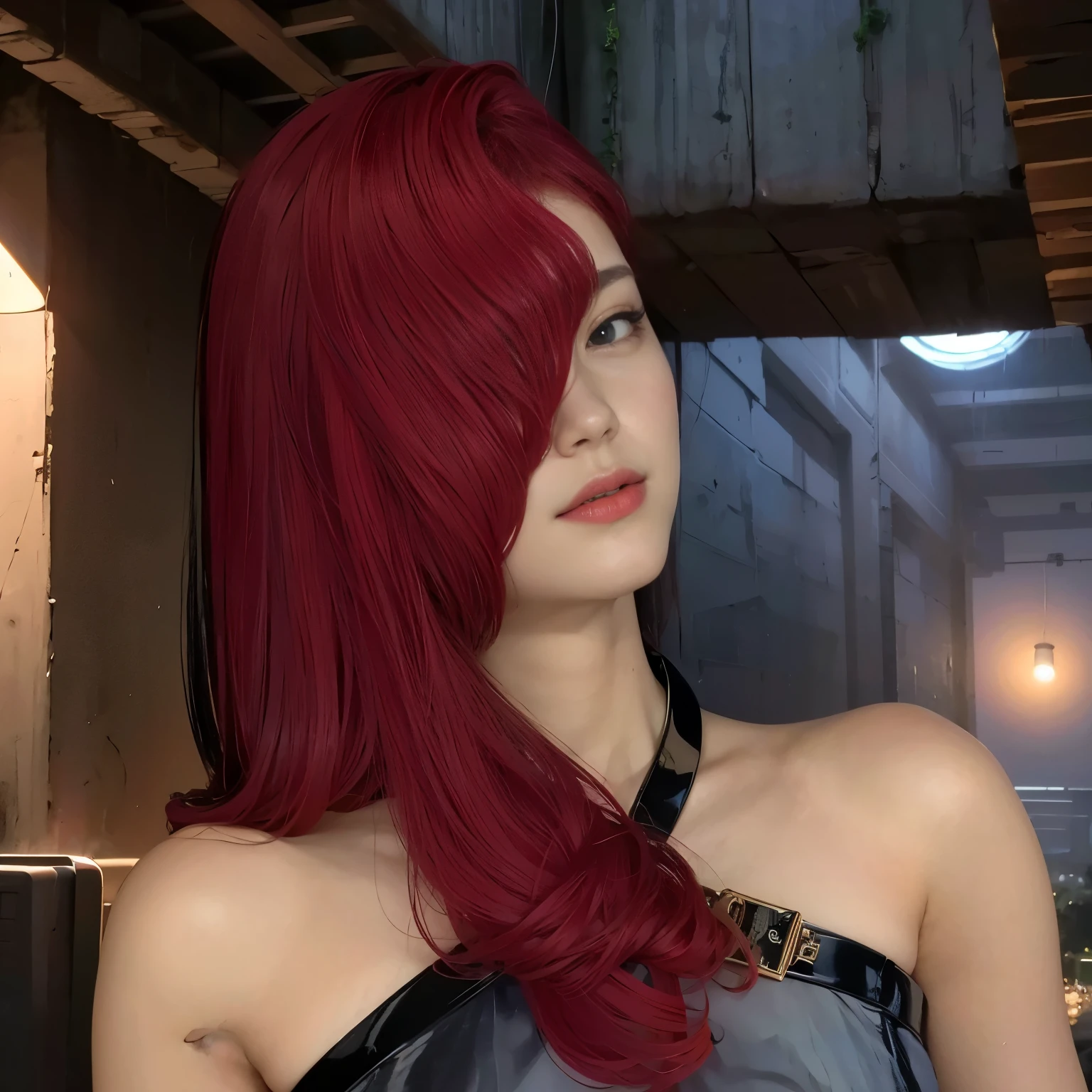 ((She is so surprised that she screams、Fear))、(8K, Highest quality, masterpiece:1.2), (Realistic, photo-Realistic:1.37), Very detailed,Highest quality, Ultra-high resolution, Professional Lighting, Photon Mapping, Radio City, Physically Based Rendering, Cinema Lighting, Late night roads,Written boundary depth, Sharp focus,Sunbeam, Good composition,(Bokeh:1.2) 1 Girl,alone,(whole body), (Mouth closed),Beautiful and beautiful eyes, Temporarily stop, Tight waist,Japanese schoolgirl, Black Hair,Messy Hair,Long hair blowing in the wind,(Urzan-6500:1.2) Mix 4, Hello