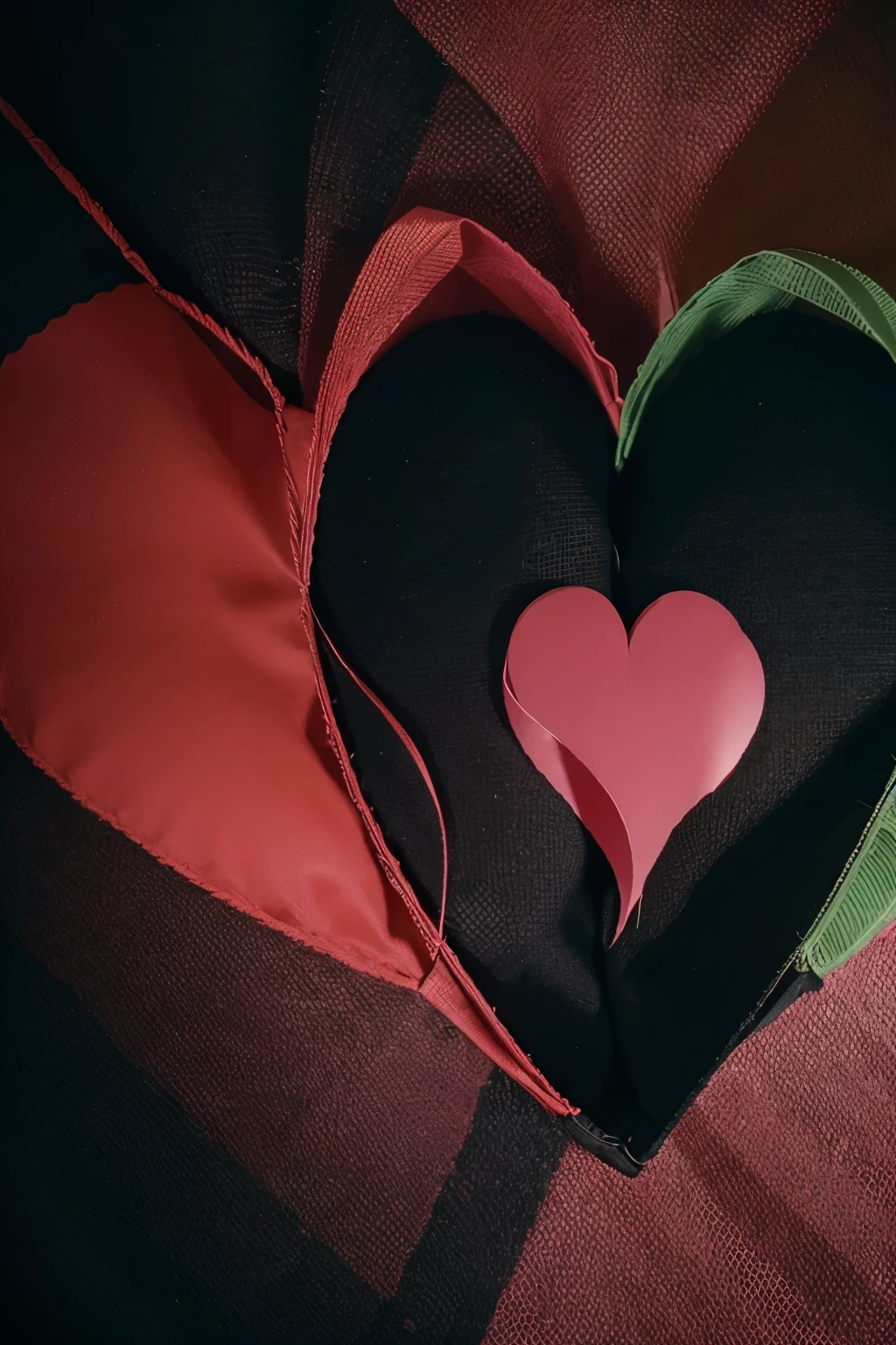NeCesito un fondo de pantalla para teléfono que sean dos Corazones fusionándose and que en Cada Corazón tenga la iniCial "m" and "C"