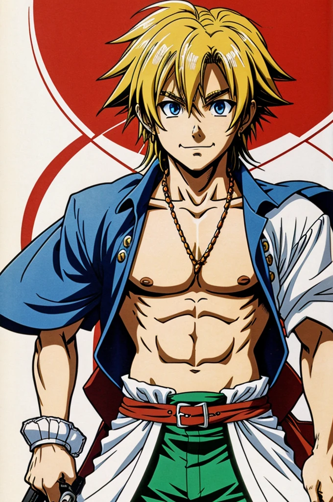 90s anime style Meliodas 