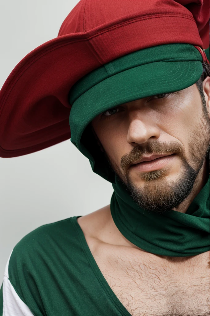 red green white