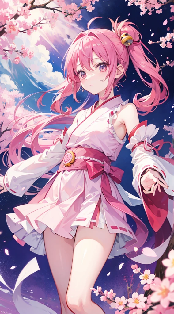 "Generate a digital image that represents Sakura Kinomoto from the anime 'Sakura Card Captor' in an intimate and suggestive scene. She must be in her room, illuminated by the soft light of a night lamp. Sakura is wearing a short, delicate nightshirt., soft pink that shows off her bare shoulder suggestively. Her short brown hair falls lightly over her face., and his expression is one of tranquility and serenity. in the room, Place details like Kero-chan plushies and Clow cards on a shelf, creating a nostalgic and cozy atmosphere. The background should have warm tones that denote warmth and comfort."