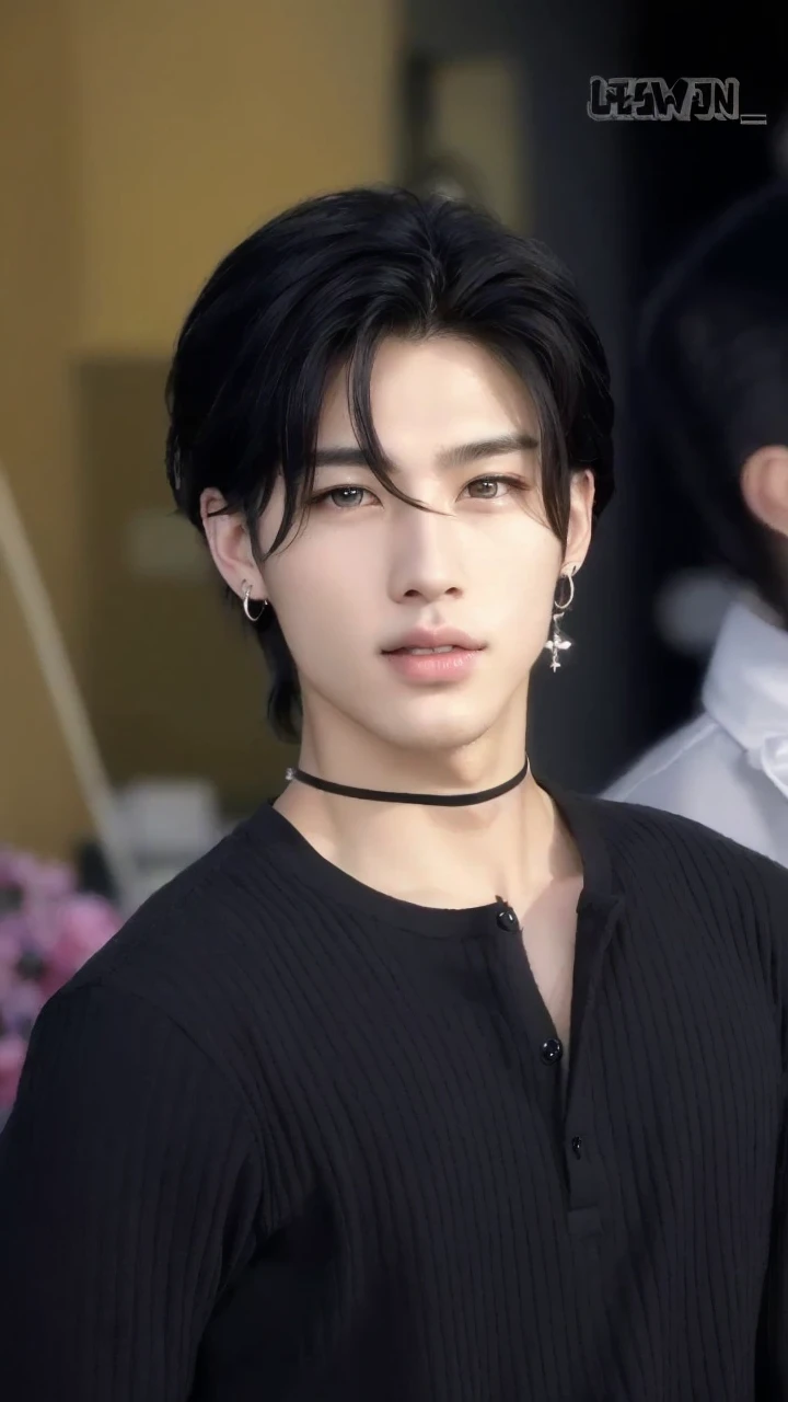 (RAW photo, best quality), (realistic, photo-realistic:1.3), masterpiece, an extremely korean and handsome, extremely detailed, CG, unity , 4k wallpaper, Amazing, finely detail, light smile, extremely detailed CG unity 8k wallpaper, huge filesize, ultra-detailed, highres, absurdres, soft light, (((medium hair:1.3), short bang, black hair)), handsome detailed boy, detailed fingers, extremely detailed eyes and face, beautiful detailed nose, realistic detailed eyes, light on face, looking at viewer, (closed mouth:1.2), 1boy, young, mature face, (full body:1.3), realistic face, realistic body, beautiful detailed thigh, (ulzzang-6500-v1.1:0.8), 