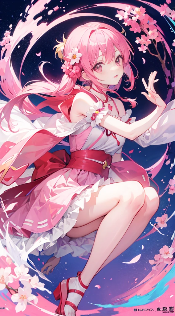 "Generate a digital image that represents Sakura Kinomoto from the anime 'Sakura Card Captor' in an intimate and suggestive scene. She must be in her room, illuminated by the soft light of a night lamp. Sakura is wearing a short, delicate nightshirt., soft pink that shows off her bare shoulder suggestively. Her short brown hair falls lightly over her face., and his expression is one of tranquility and serenity. in the room, Place details like Kero-chan plushies and Clow cards on a shelf, creating a nostalgic and cozy atmosphere. The background should have warm tones that denote warmth and comfort."