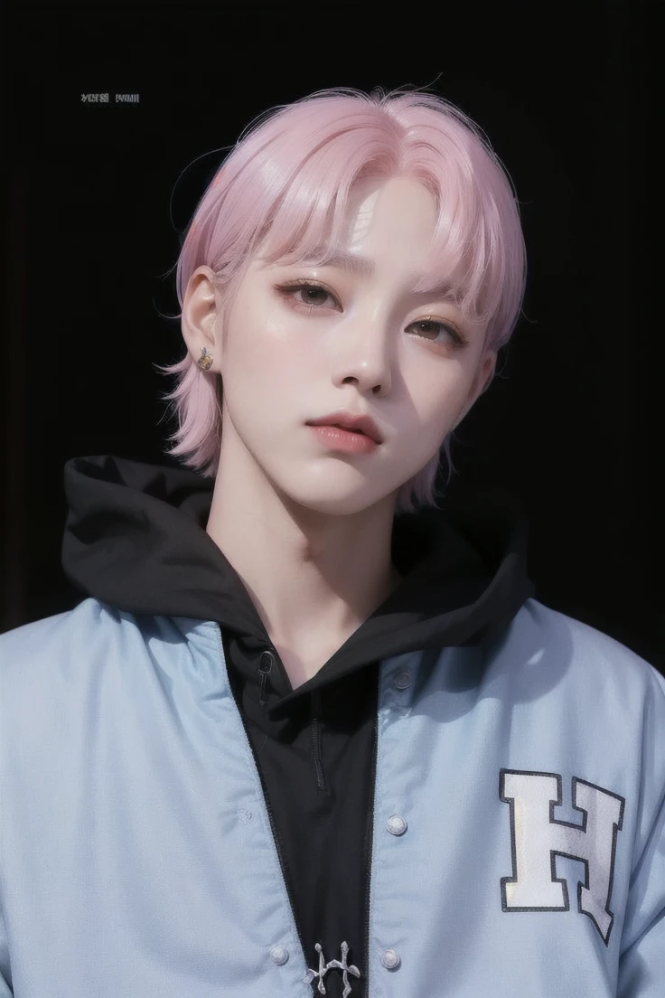 Arafa woman with colored hair sitting at a table, jung jaehyun, adorable and pale korean face, male ulzzang, Kim Doyoung, with short hair, jossi do blackpink, Hong Jun Hyung, taejune kim, ulzzang, the hime cut, jaeyeon nam, XQC, park jimin, tomboy short platinum hair