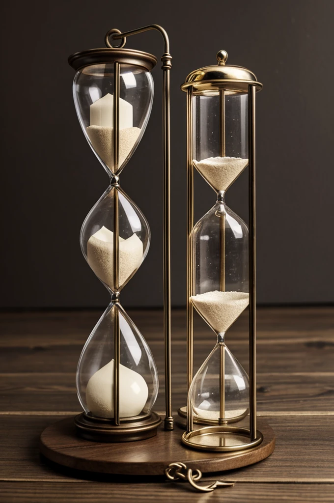 A hook and an hourglass