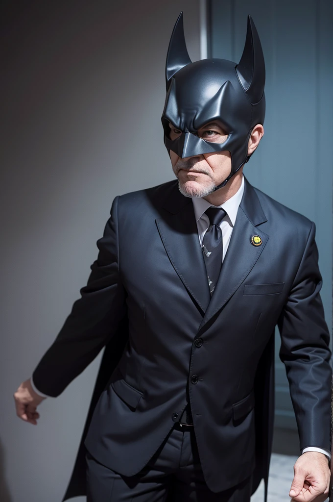 President Lula dressed as Batman