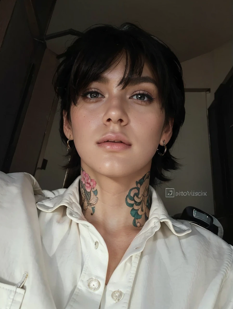 ((masterpiece)), best quality, extremely detailed face, ultra high res, (photorealistic:1.4), Amazing, finely detail, huge filesize, correct exposure, 1girl, svelte body, 162cm height, (intricate details), SOLO, looking at viewer, perfect lighting, realistic, lips, blush, shiny skin, fair skin,extremely detailed face, beautiful detailed eyes, (detail skin:1.2), makeup, depth of view, ((school uniform, overcoat,black stocking,leather shoes,)),full body, standing,