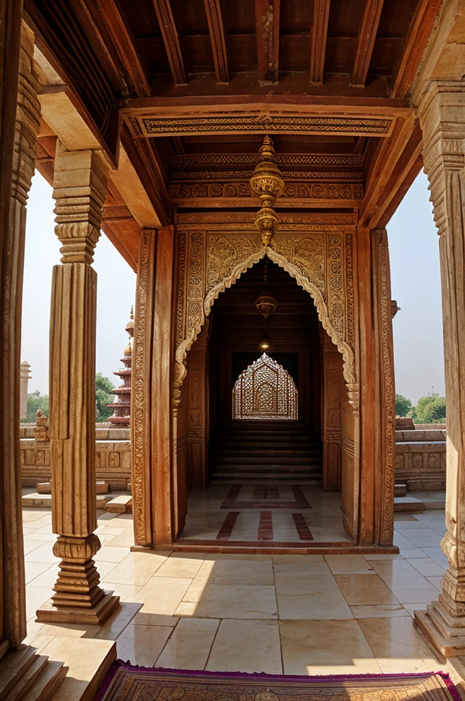 Shree Ram mandir view by drop