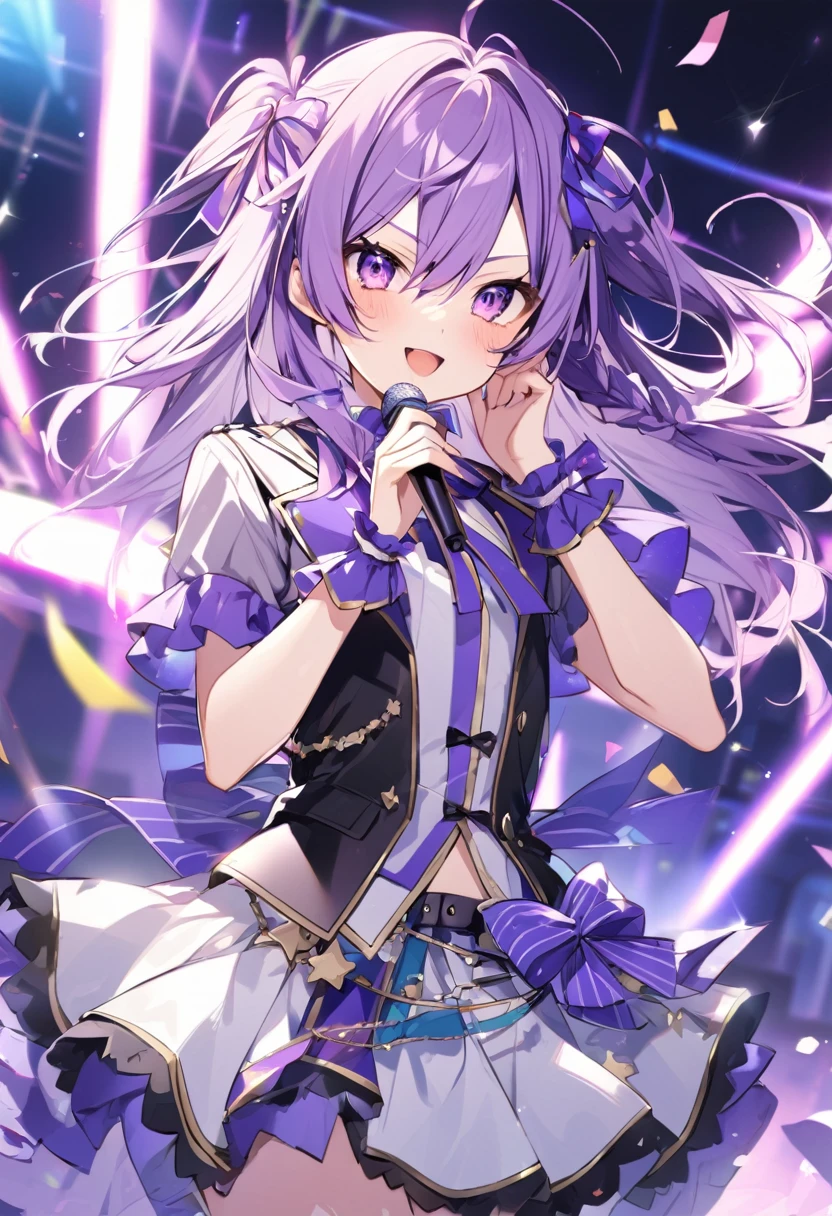 Keito。Purple Eyes。Idol