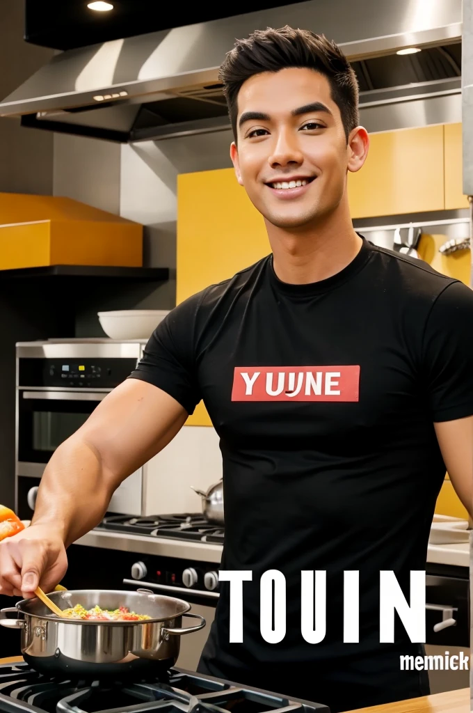 Cooking channel logo for YouTube men