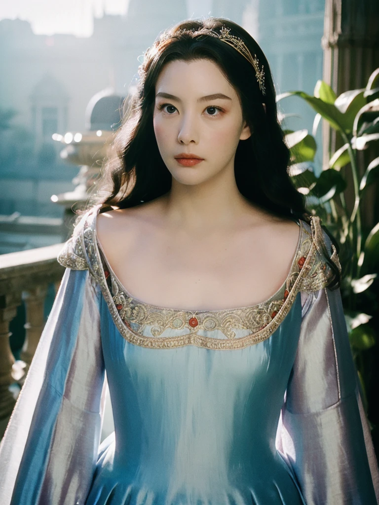 (masterpiece, best quality:1.2), (8k uhd, 16k, 32k, ultra high res), (photorealistic:1.37), (RAW photo), ultimate-realistic, ultimate-realistic details, ultimate-realistic texture, ultimate-intricate details, ultimate-realistic lighting, ultimate-realistic shadow, a japanese princess, age 21 years old, wearing a red lotus shaped haute couture crinoline gown, farthingale, lotus petal dress, ruffles, in a golden palace , symmetry, futuristic , pastel green and red colors, vintage 35 mm fuji color film, luminism, black eye, cinematic, Isometric, awesome full color, insanely detailed, film grain, Hasselblad X2D 100C + XCD 2,5/25V, F/1.8, (cinematic still:1.2), bokeh, professional, 4k, highly detailed, perfect fingers ,Extremely Realistic, UHD, arwen,