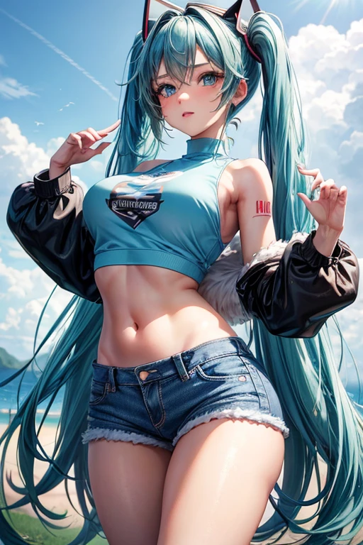 "((uma mulher com seios muito grandes), (quadril grande)), ((rainbow hair color)), (olhos azuis brilhantes super detalhados), usando roupas roxas, (Estilo anime 8k), (imagem ultra detalhada), (imagem meticulosamente detalhada, with amazing textures and shadows), Street scenery"