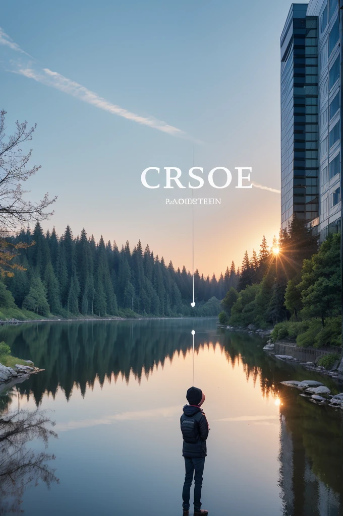 Create a life-reflecting message and image