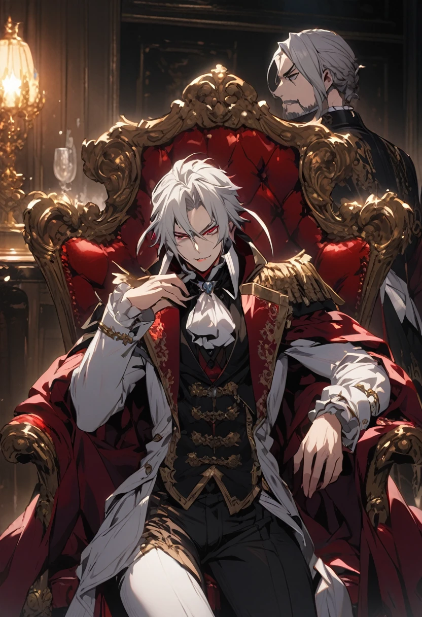 Vampire、Nobleman's Mansion、Super luxury room、Elegant furnishings、