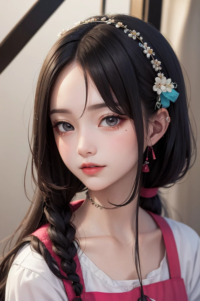 Masterpiece, Best Quality, 8K, Detailed Skin Texture, Detailed Cloth Texture, Beautiful Detail Face, Intricate Detail, Ultra Detailed, Portrait,Japanese girl、Harajuku style clothes、Neon coloured clothing
