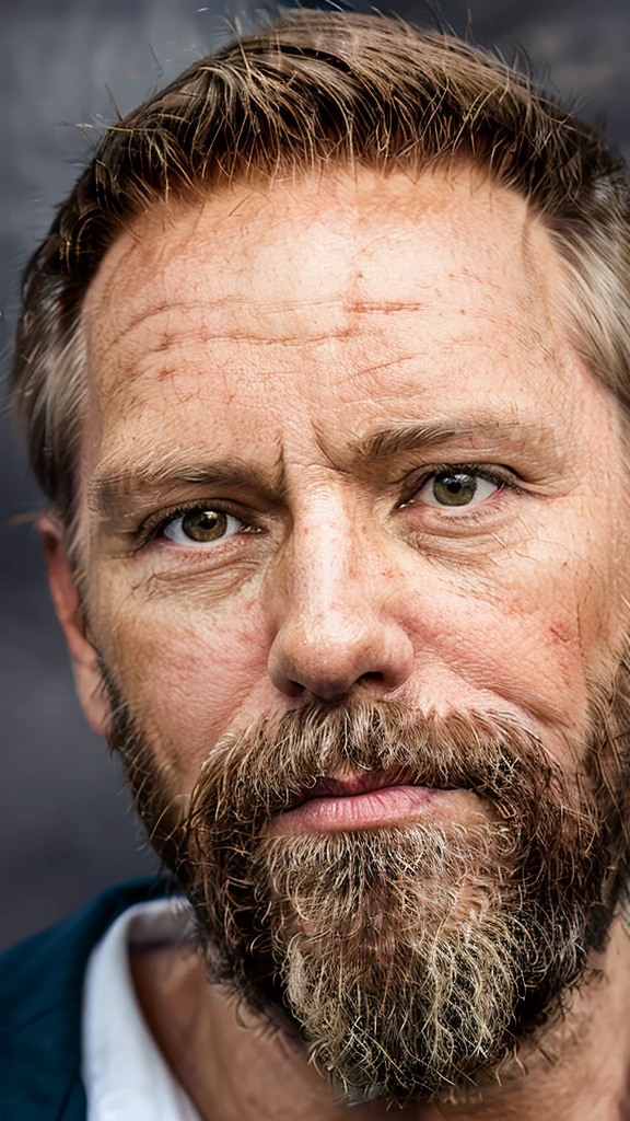 arafed man with a beard and a green shirt sitting on a couch, 4 0 years old man, 8k selfie photograph, 45 years old men, photo of a 50-year-old white man, about 3 5 years old, very very low quality picture, 5 0 years old man, selfie of a man, profile image. Sefie