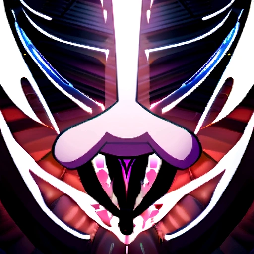 Anime art of Hynata Hyuga swallowing erect penis, holding with two hands, naked body
