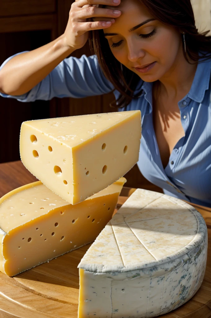 Maria Corina machado killing cheese 