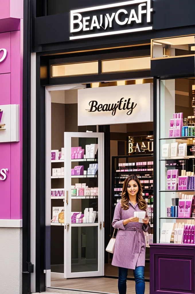 Logo for beauty store