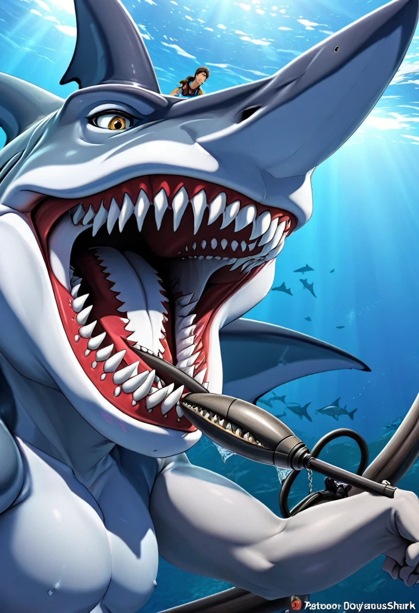 big dangerous shark jaws 